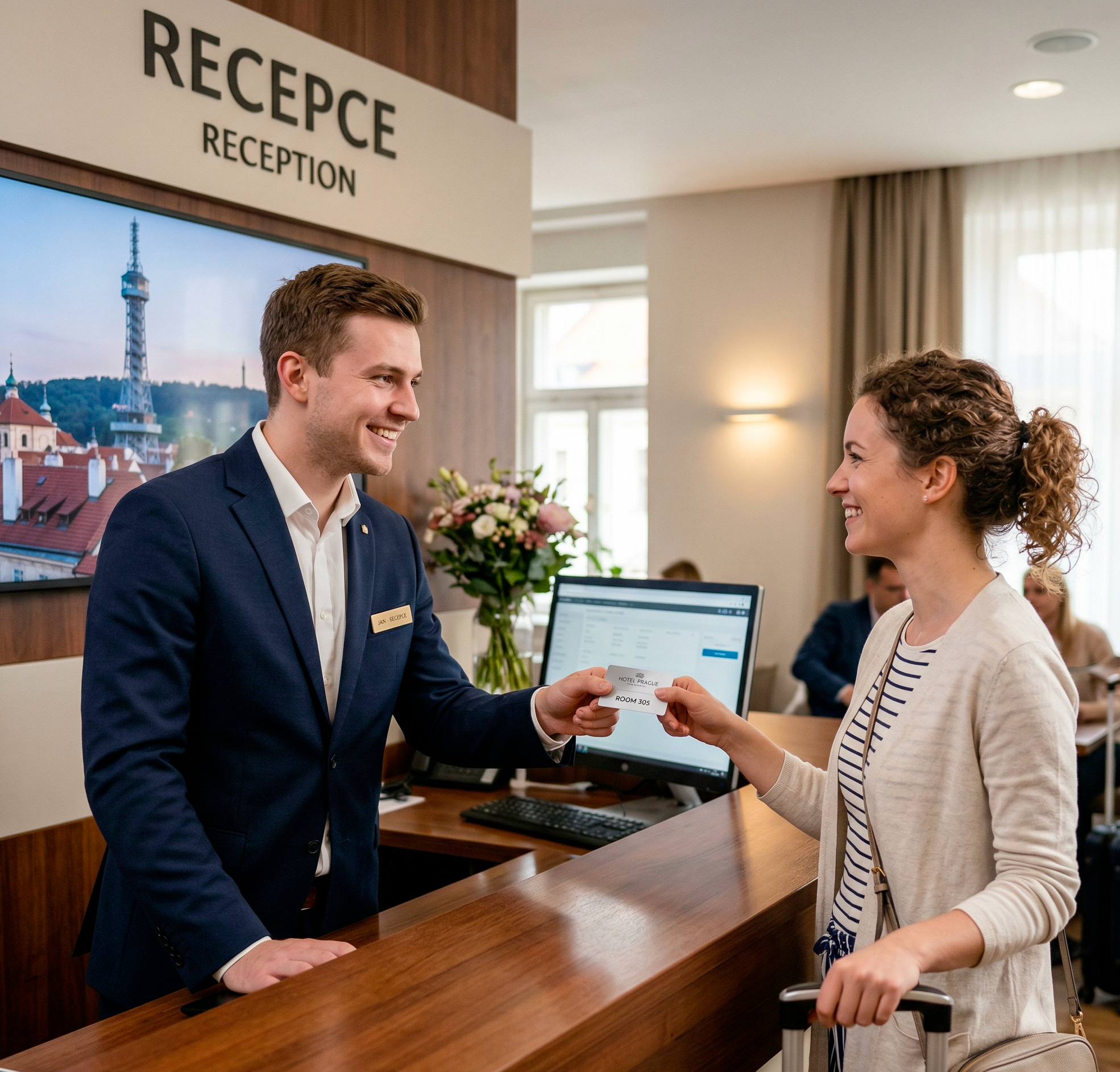 Recepce hotelu